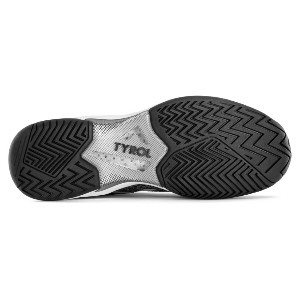 Tyrol Smash Men's Tennis Shoe (Black/White) - RacquetGuys.ca
