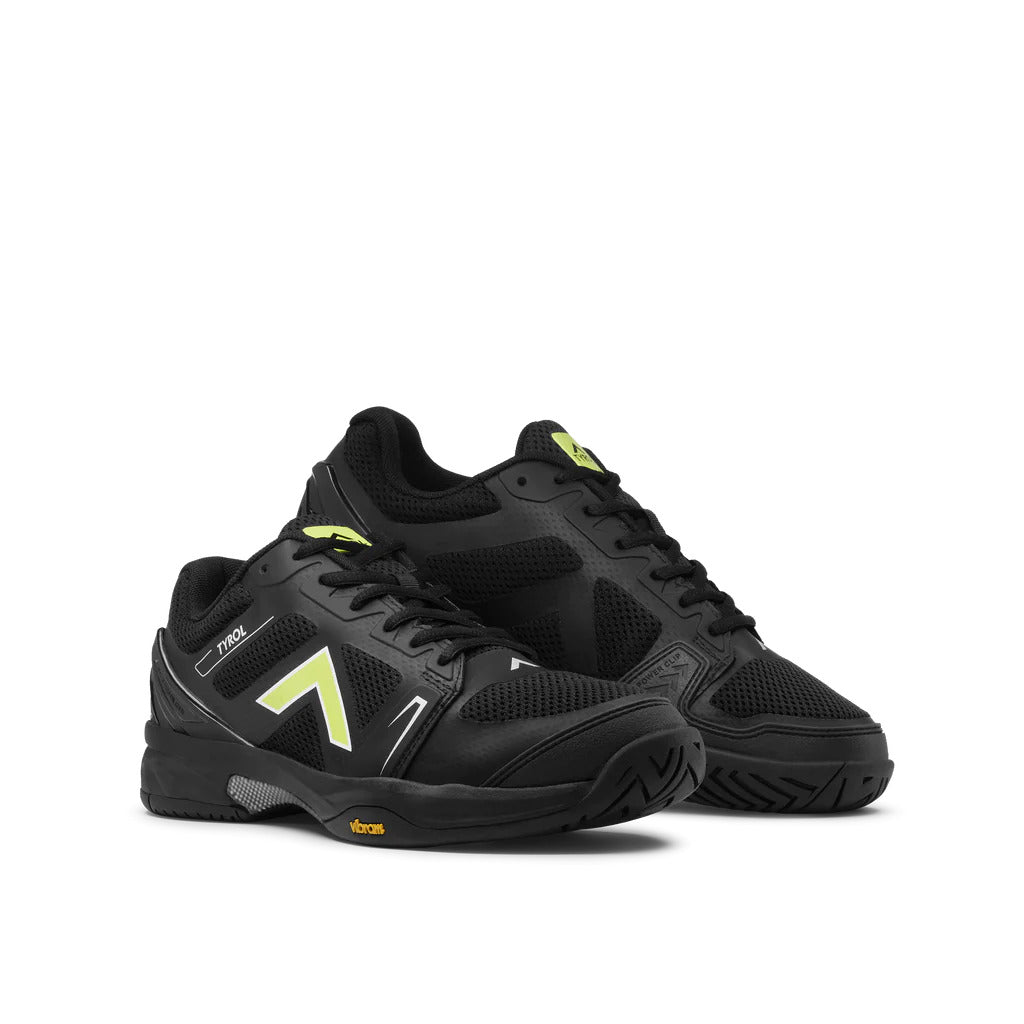 Tyrol Drive V Men's Pickleball Shoe (Black/Yellow) - RacquetGuys.ca