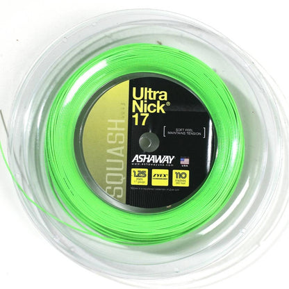 Ashaway UltraNick 17 Squash String Reel (Green) - RacquetGuys.ca