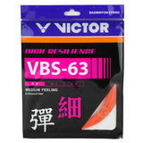 Victor VBS-63 Badminton String (Orange) - RacquetGuys.ca
