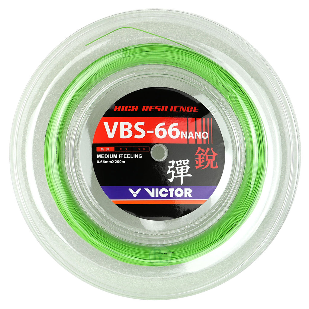 Victor VBS-66 Nano Badminton String Reel (Green) - RacquetGuys.ca