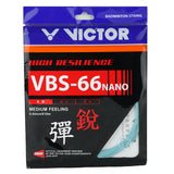 Victor VBS-66 Nano Badminton String (Blue) - RacquetGuys.ca