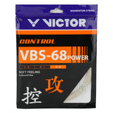 Victor VBS-68 Power Badminton String (White)