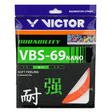 Victor VBS-69 Nano Badminton String (Orange) - RacquetGuys.ca