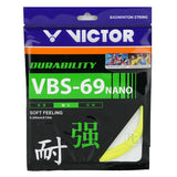 Victor VBS-69 Nano Badminton String (Yellow) - RacquetGuys.ca