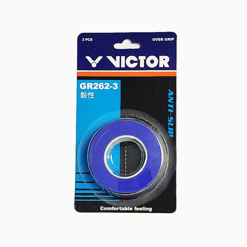 Victor GR-262 Overgrip 3 Pack (Purple) - RacquetGuys.ca