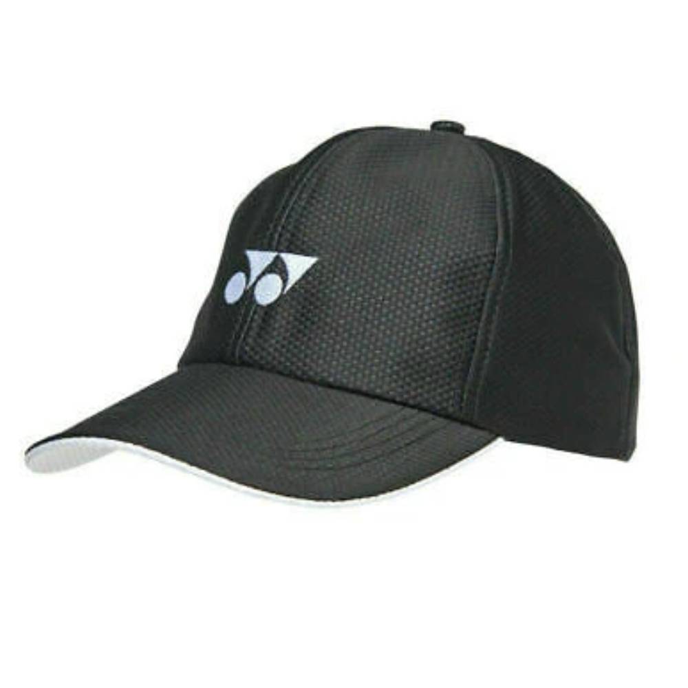 Yonex Logo Mesh Cap (Black) - RacquetGuys.ca