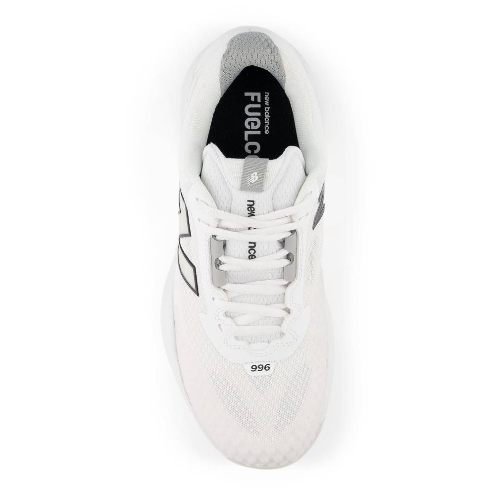 New Balance FuelCell 996v6 Wide Women's Tennis Shoe (White) - RacquetGuys.ca