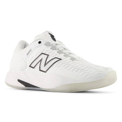 New Balance Fresh Foam X CT-Rally v2 Wide Men's Tennis Shoe (White) - RacquetGuys.ca