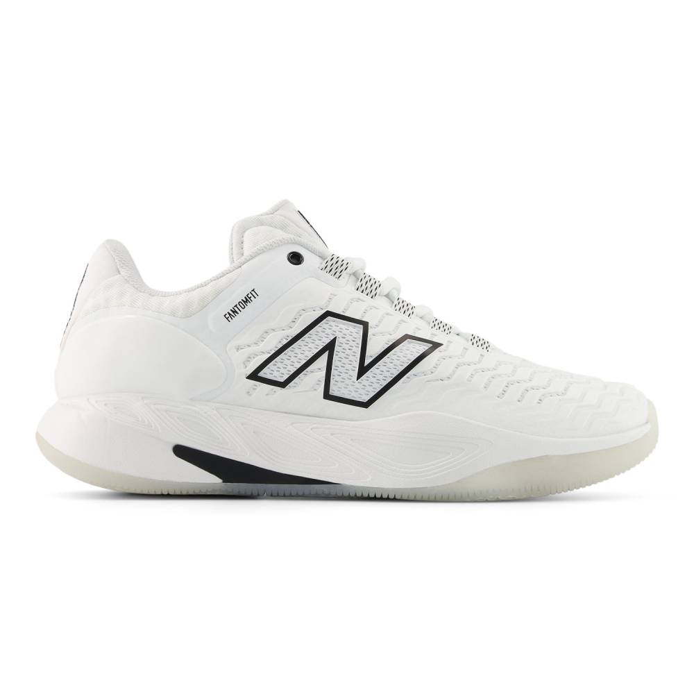 New Balance Fresh Foam X CT-Rally v2 Wide Men's Tennis Shoe (White) - RacquetGuys.ca