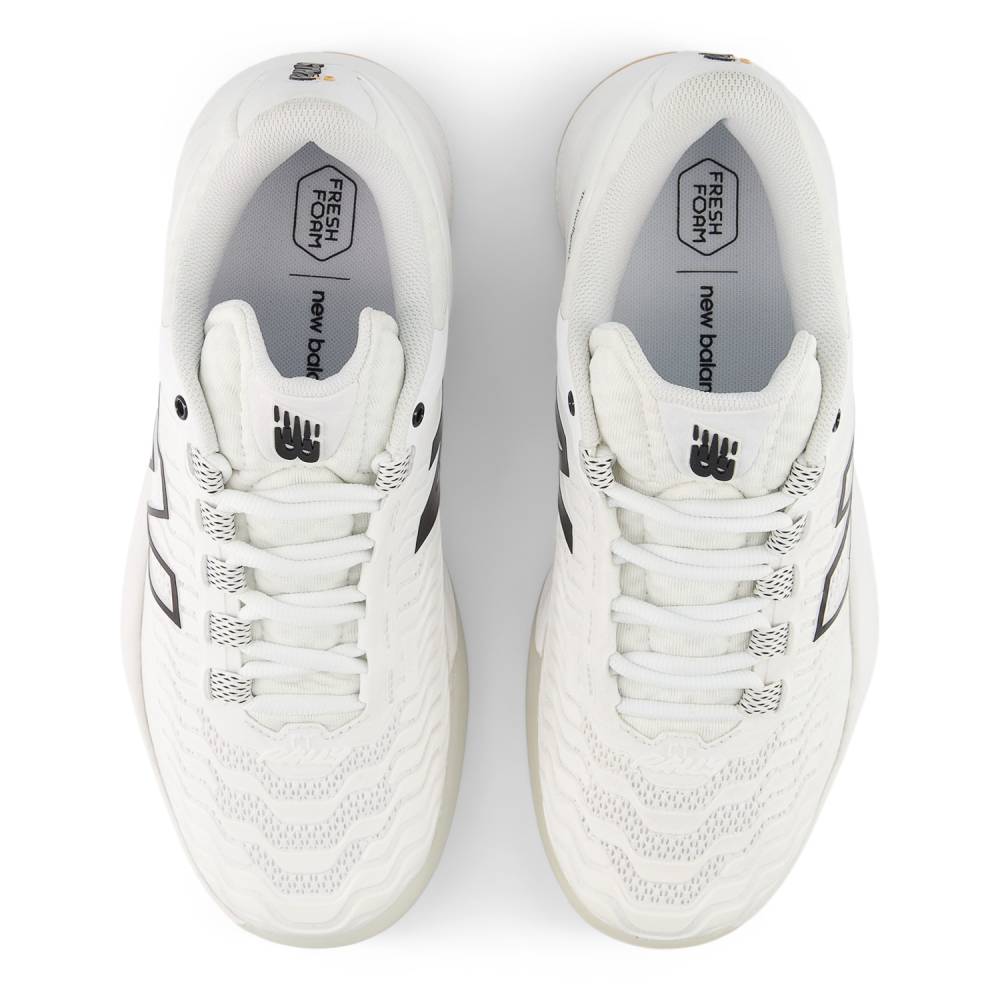 New Balance Fresh Foam X CT-Rally v2 Wide Men's Tennis Shoe (White) - RacquetGuys.ca