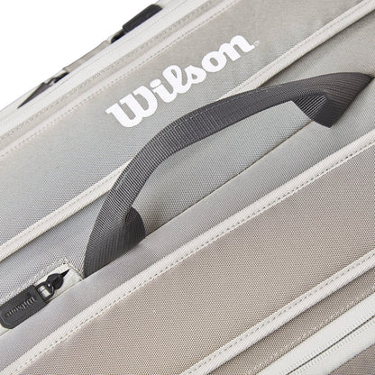 Wilson Tour 12 Pack Racquet Bag (Stone) - RacquetGuys.ca