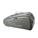 Wilson Tour 12 Pack Racquet Bag Dark Green