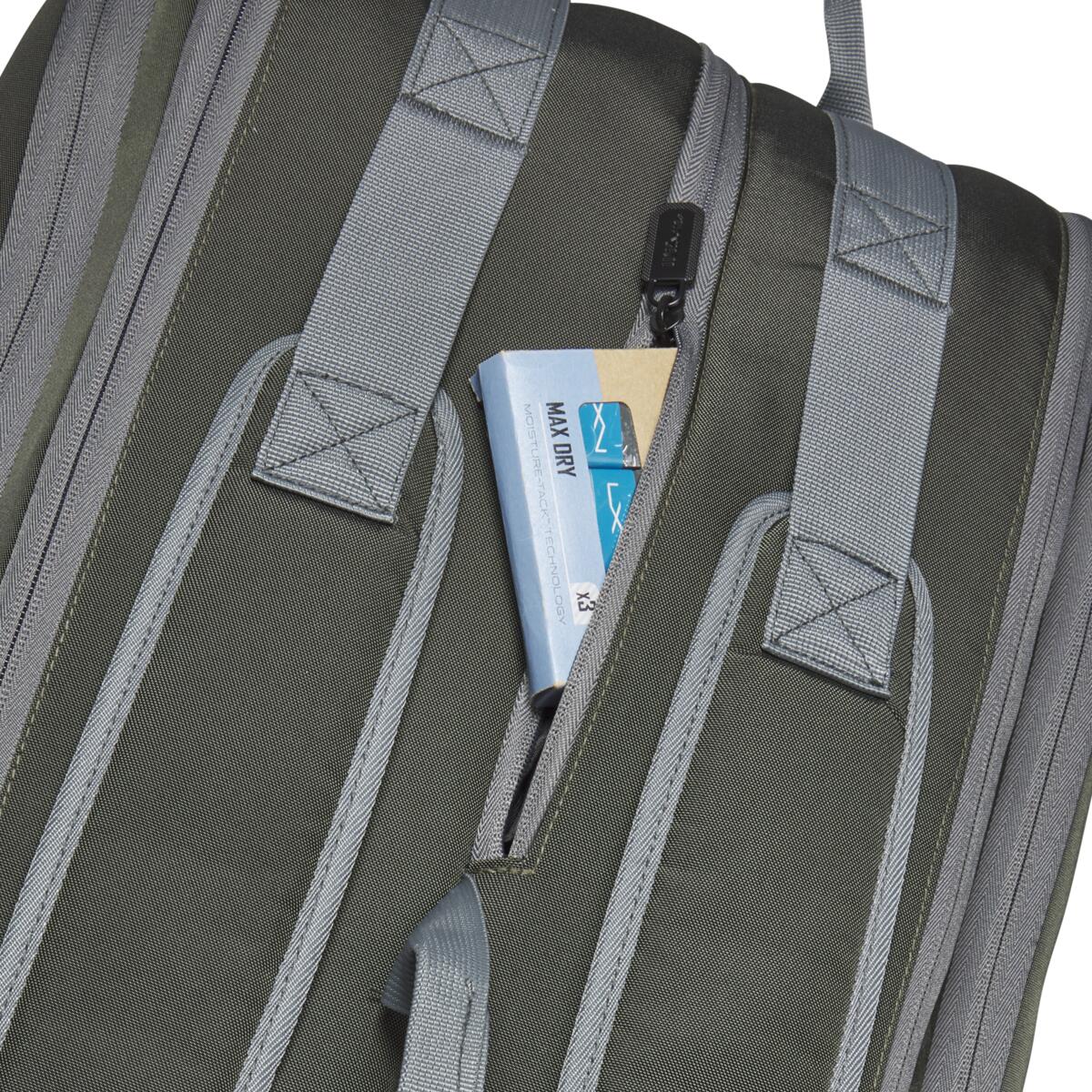 Wilson Tour 12 Pack Racquet Bag Dark Green - RacquetGuys.ca