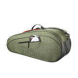 Wilson Team 6 Pack Racquet Bag (Heather Green)