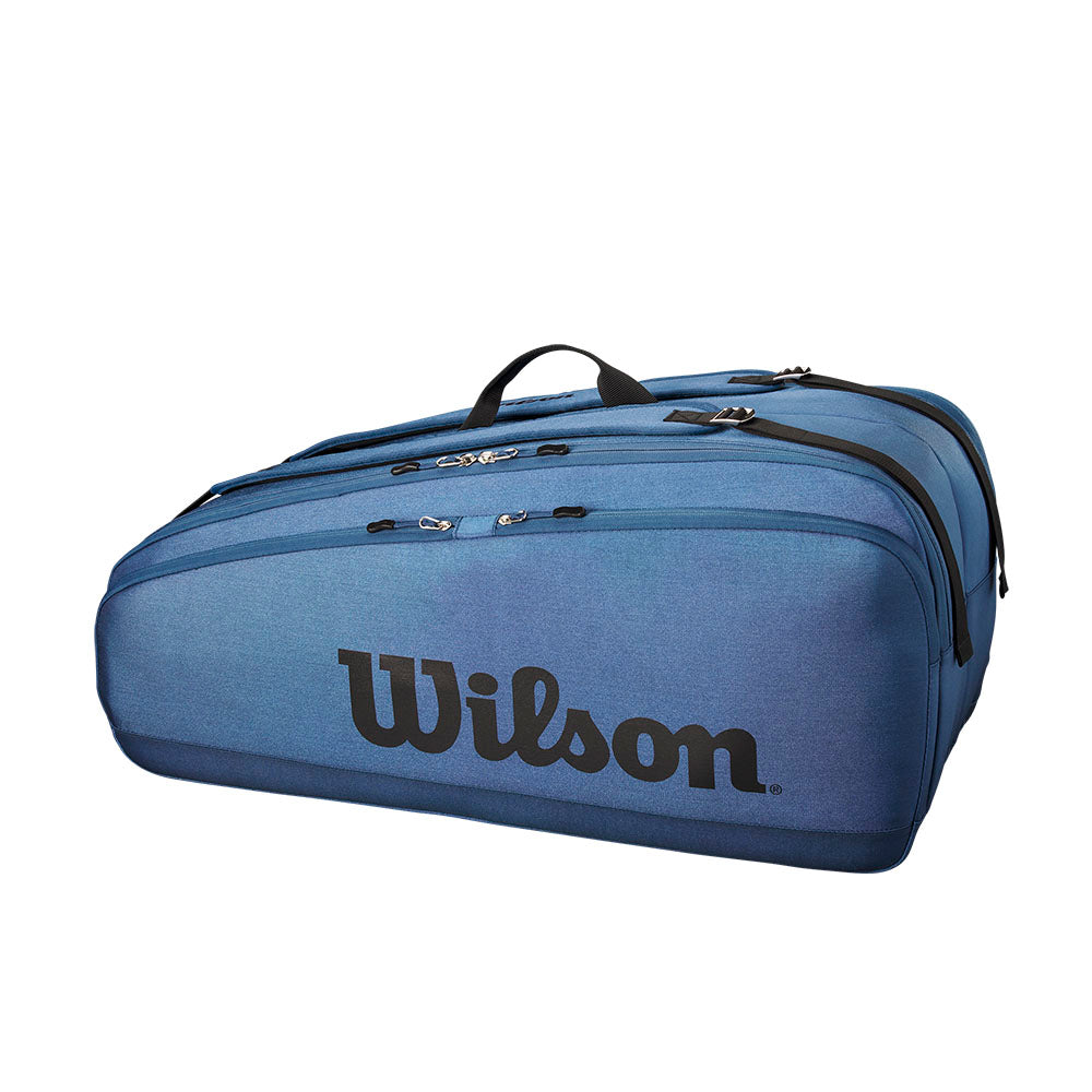 Wilson Ultra Tour 12 Pack Racquet Bag (Blue) - RacquetGuys.ca