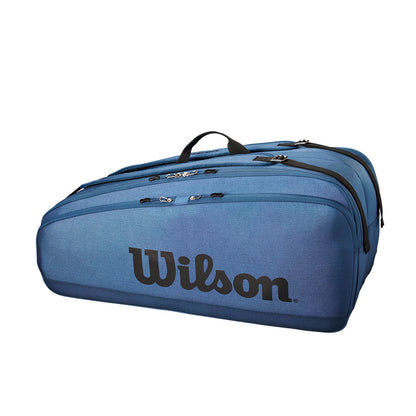Wilson Ultra Tour 12 Pack Racquet Bag (Blue) - RacquetGuys.ca