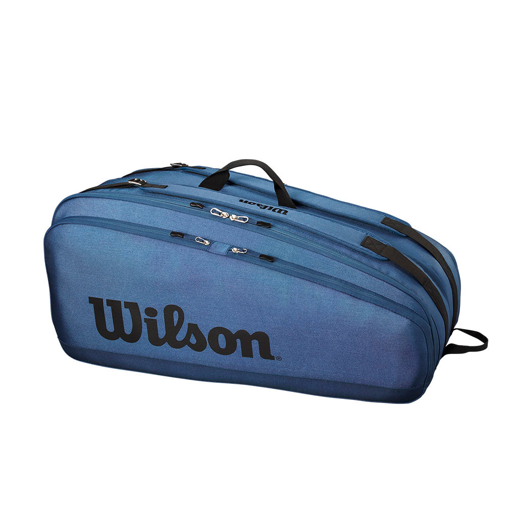 Wilson Ultra Tour 12 Pack Racquet Bag (Blue) - RacquetGuys.ca