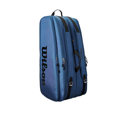 Wilson Ultra Tour 12 Pack Racquet Bag (Blue) - RacquetGuys.ca