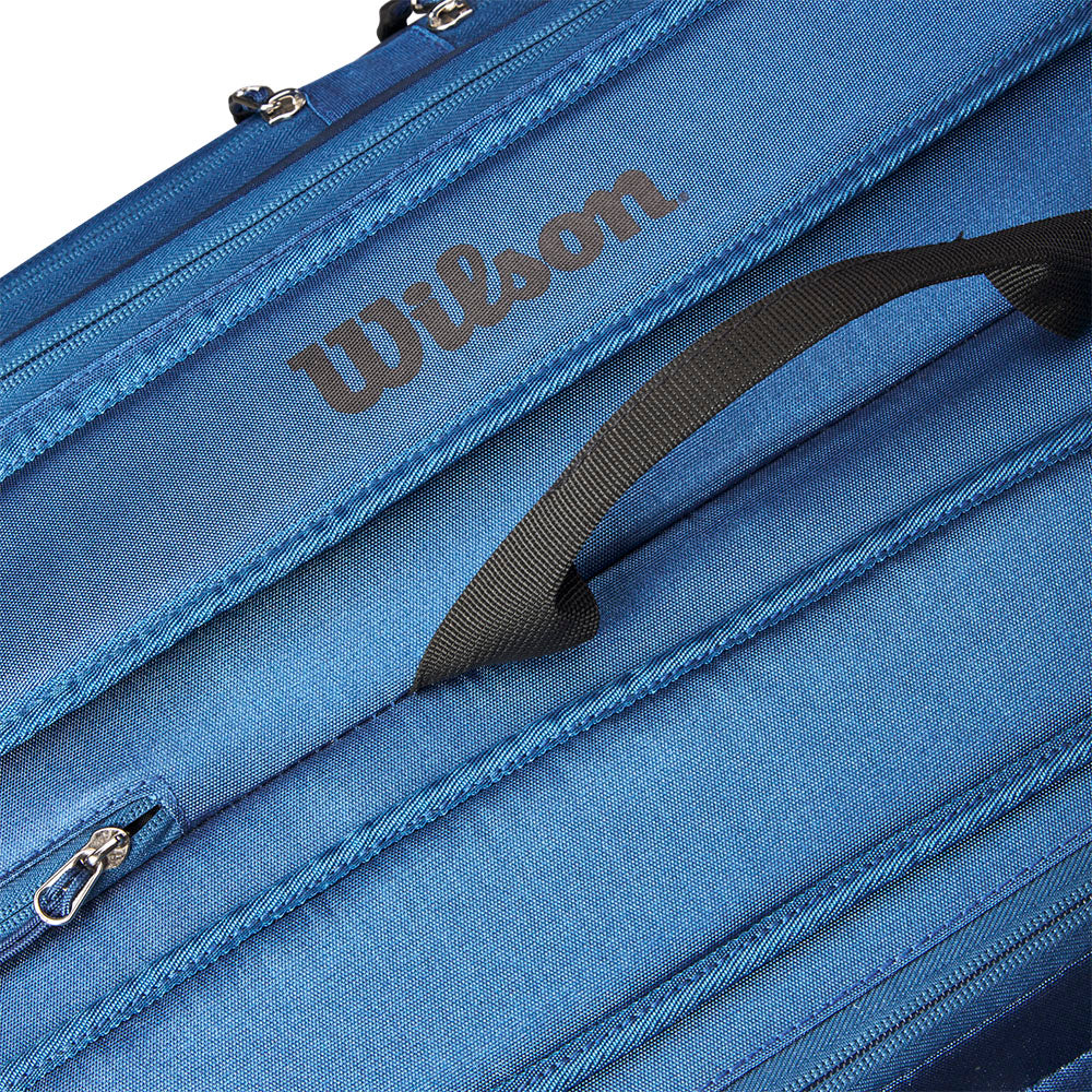 Wilson Ultra Tour 12 Pack Racquet Bag (Blue) - RacquetGuys.ca