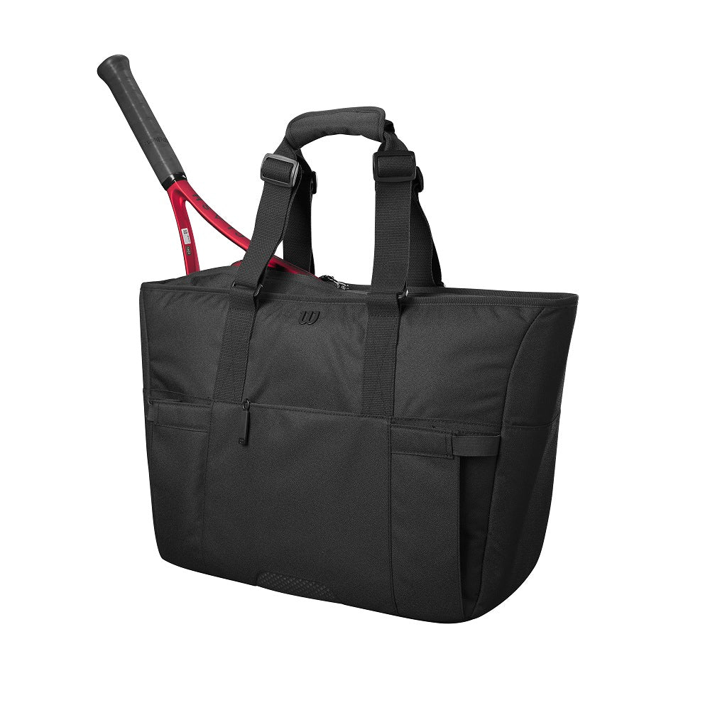 Wilson Lifestyle Tote Bag 2024  (Black) - RacquetGuys.ca