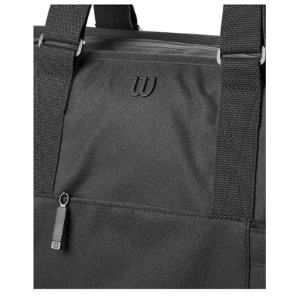 Wilson Lifestyle Tote Bag 2024  (Black) - RacquetGuys.ca