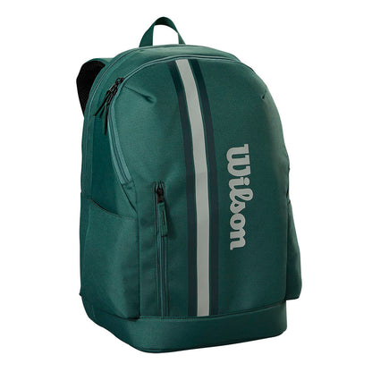 Wilson Team Backpack Racquet Bag 2025 (Green) - RacquetGuys.ca