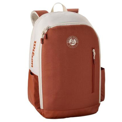 Wilson Team Backpack Roland Garros 2025 (Cream/Clay) - RacquetGuys.ca