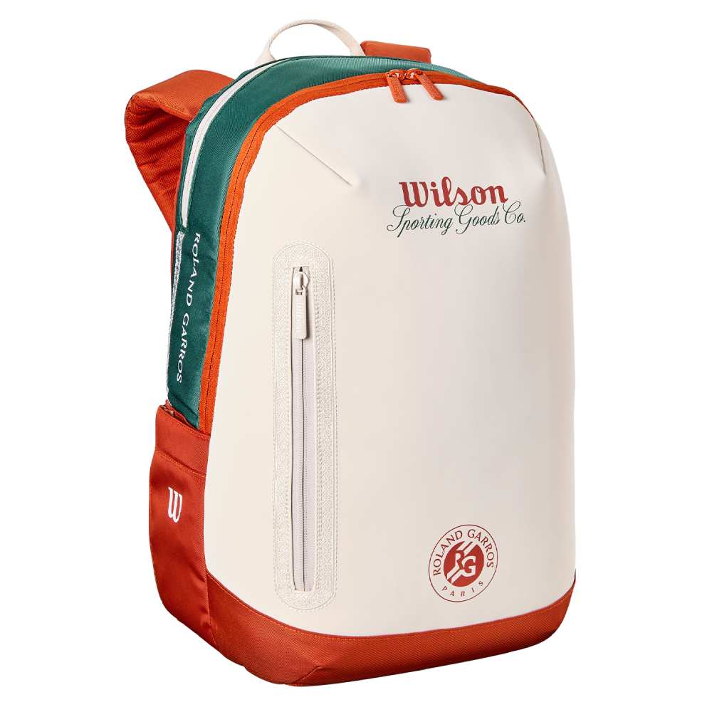 Wilson Roland Garros Backpack (Cream) - RacquetGuys.ca