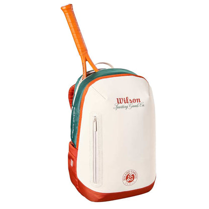 Wilson Roland Garros Backpack (Cream) - RacquetGuys.ca
