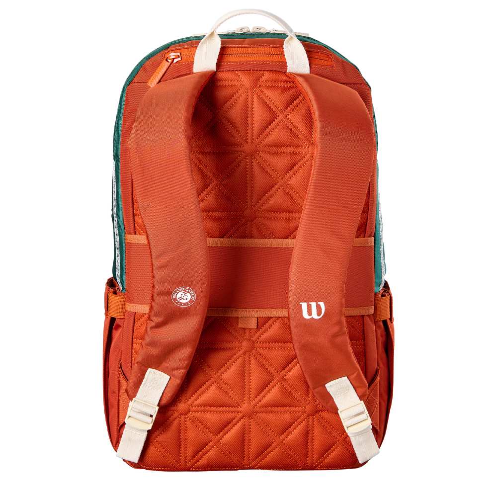 Wilson Roland Garros Backpack (Cream) - RacquetGuys.ca