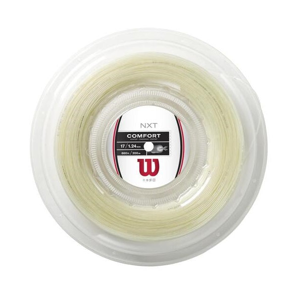 Wilson NXT 17/1.25 Tennis String Reel (Natural) - RacquetGuys.ca