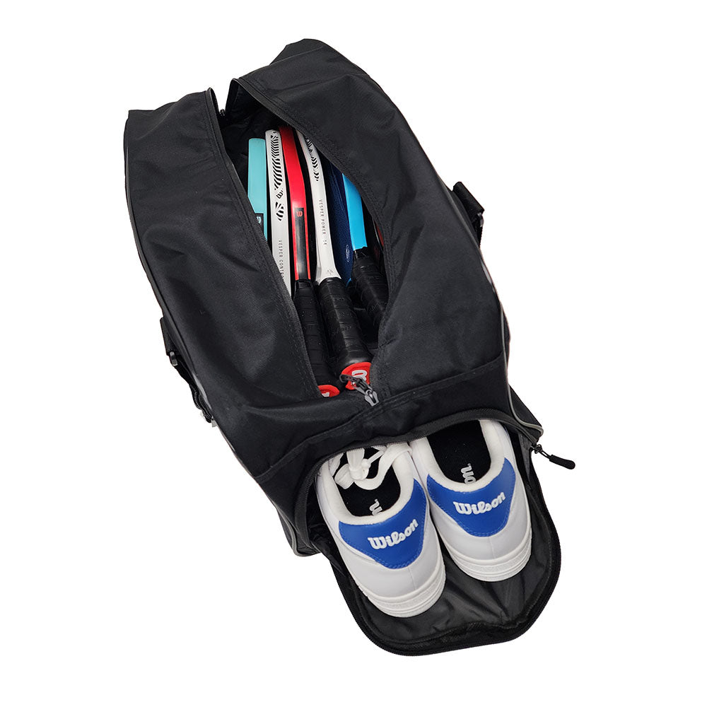 Wilson Bela Small Duffel Padel Bag (Black)