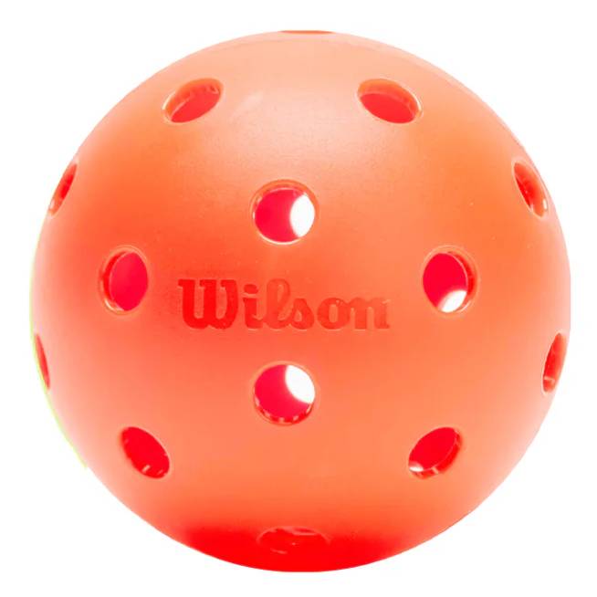 Wilson TRU 32 Indoor Pickleball Ball (Orange)