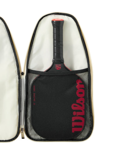 Wilson Full Pickleball Paddle Cover with Strap Blue/Cream - RacquetGuys.ca
