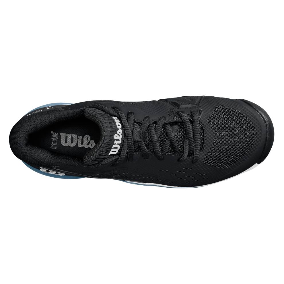 Wilson Rush Pro Ace Men's Tennis Shoe (Black/Blue) - RacquetGuys.ca