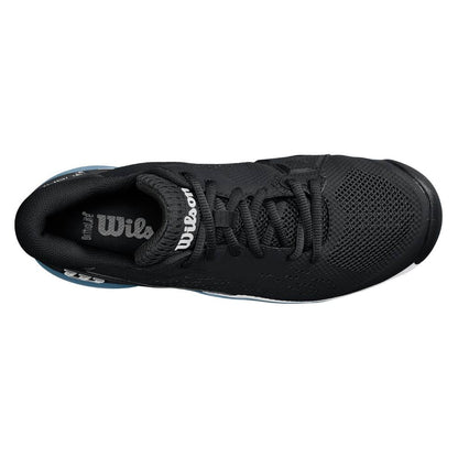 Wilson Rush Pro Ace Men's Tennis Shoe (Black/Blue) - RacquetGuys.ca