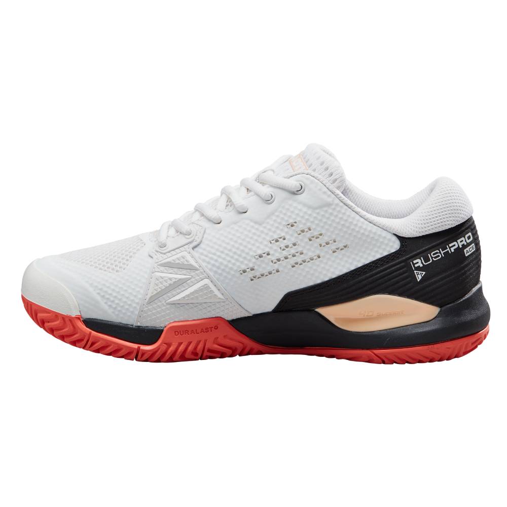 Wilson Rush Pro Ace Pickler Women's Pickleball Shoe (White) - RacquetGuys.ca
