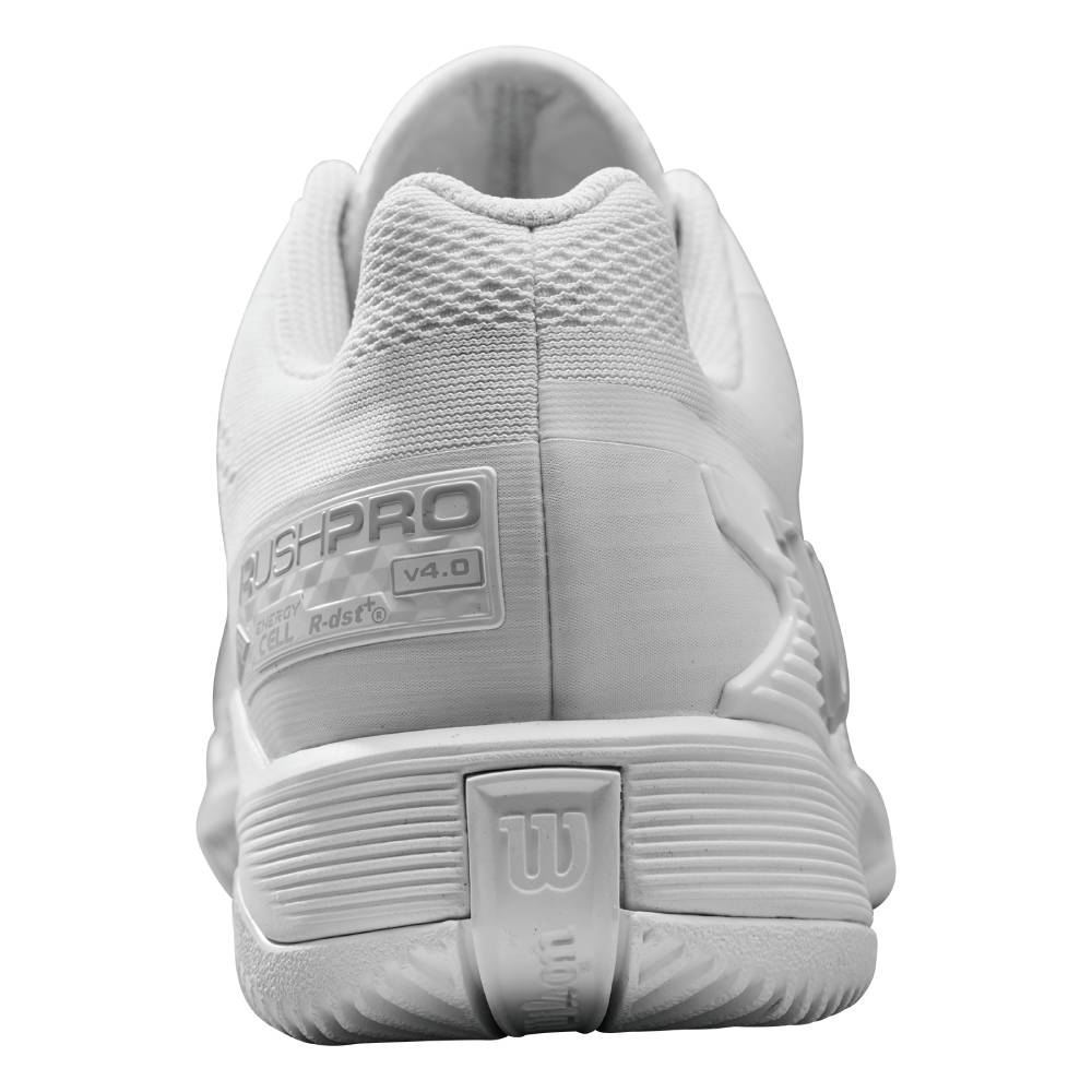 Wilson Rush Pro 4.0 Men's Tennis Shoe (White) - RacquetGuys.ca