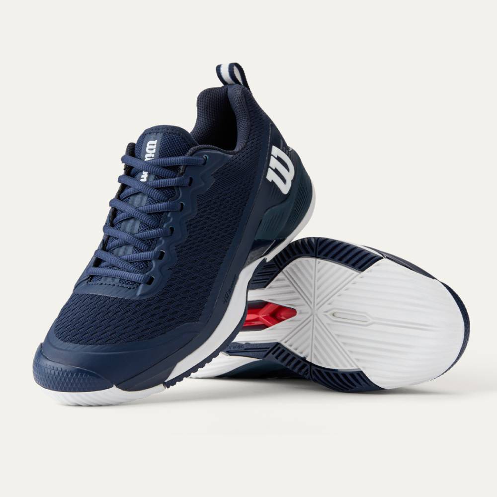 Wilson Rush Pro 4.5 Men's Tennis Shoe (Navy Blaze) - RacquetGuys.ca
