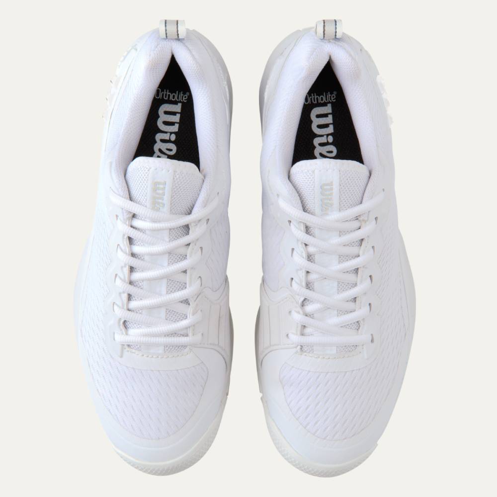 Wilson Rush Pro 4.5 Men's Tennis Shoe (White/Black) - RacquetGuys.ca