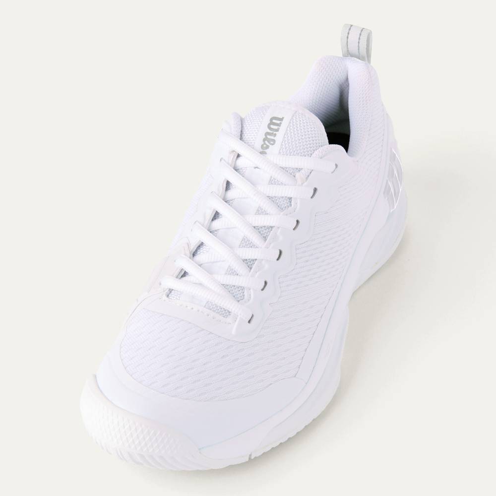 Wilson Rush Pro 4.5 Men's Tennis Shoe (White/Black) - RacquetGuys.ca