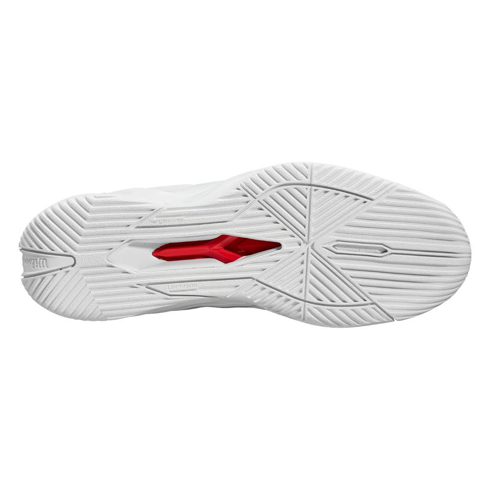 Wilson Rush Pro 4.5 Men's Tennis Shoe (White/Black) - RacquetGuys.ca