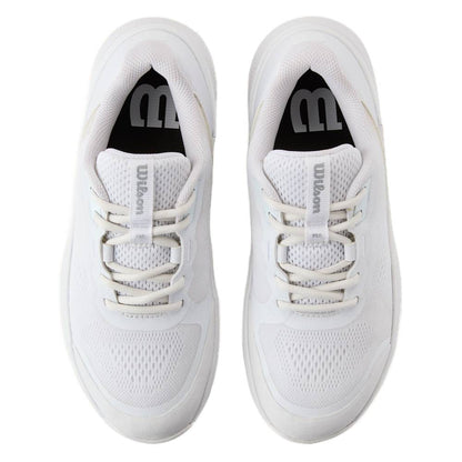 Wilson Intrigue Pro Women's Tennis Shoe (White/Silver) - RacquetGuys.ca