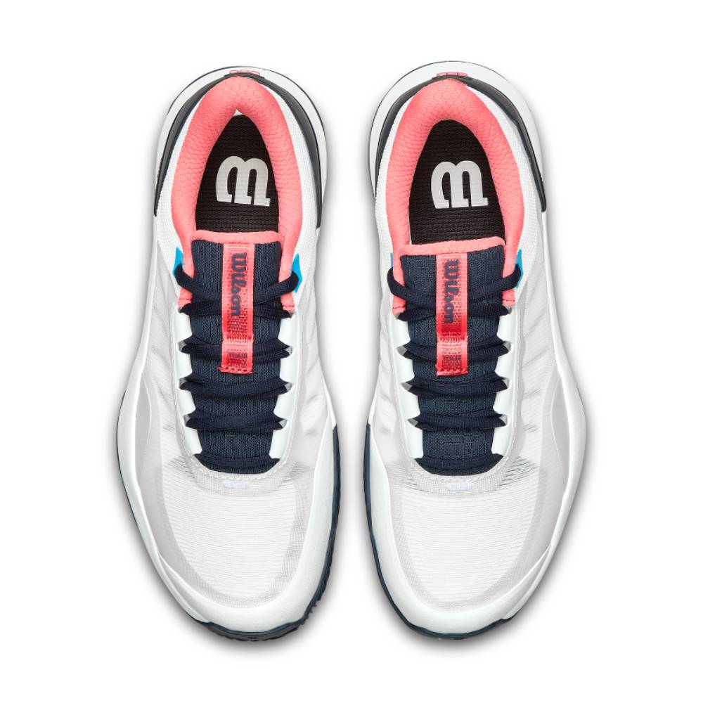 Wilson Intrigue Tour Women's Tennis Shoe (White/Navy) - RacquetGuys.ca