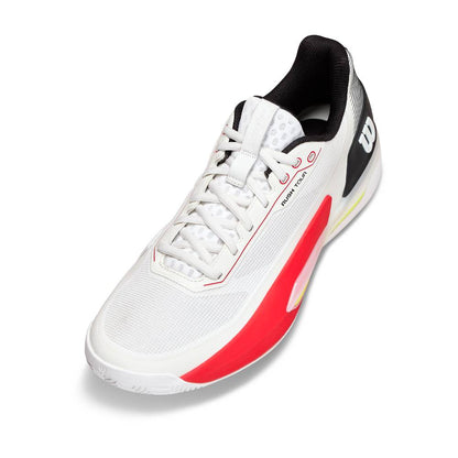 Wilson Rush Tour 5.0 Men's Tennis Shoe (White/Black) - Description - RacquetGuys.ca