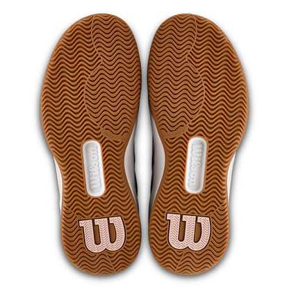 Wilson Intrigue Pro Women's Tennis Shoe (White/Cameo Ros) - RacquetGuys.ca