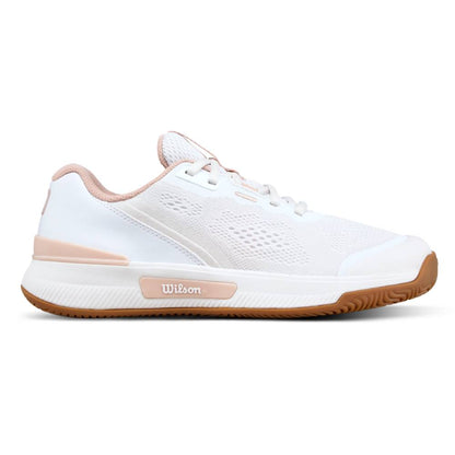Wilson Intrigue Pro Women's Tennis Shoe (White/Cameo Ros) - RacquetGuys.ca