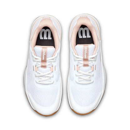Wilson Intrigue Pro Women's Tennis Shoe (White/Cameo Ros) - RacquetGuys.ca