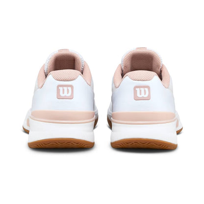 Wilson Intrigue Pro Women's Tennis Shoe (White/Cameo Ros) - RacquetGuys.ca
